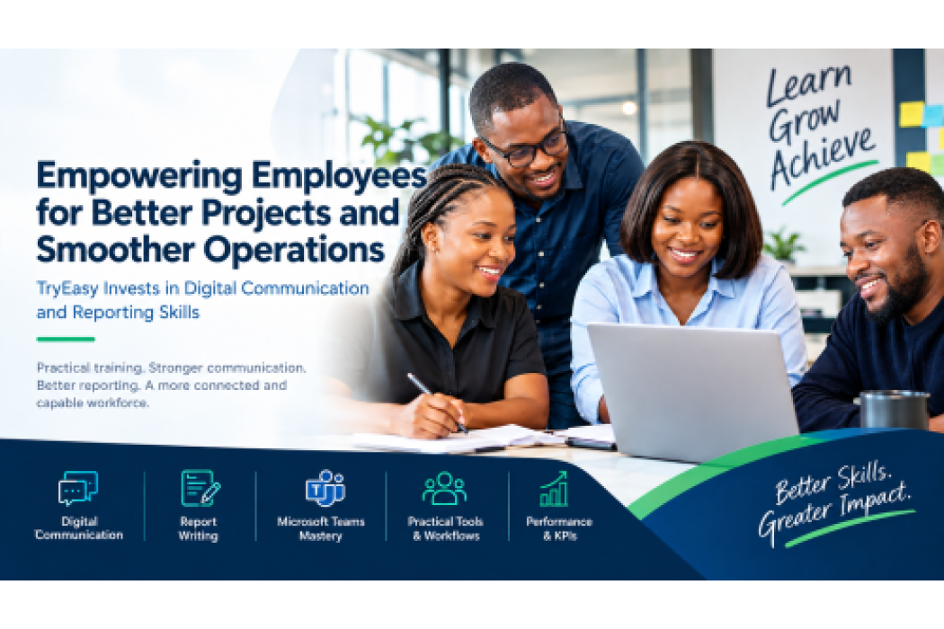 Empowering Employees for Better Projects and Smoother Operations: TryEasy Invests in Digital Communication and Reporting Skills